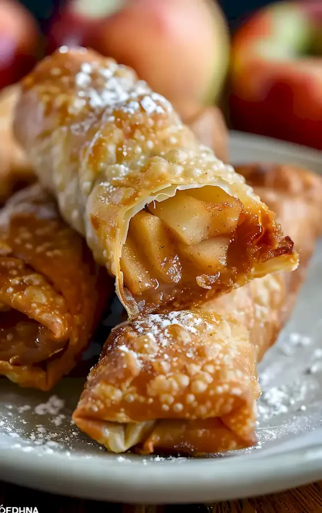 Apfelstrudel Frühlingsrollen