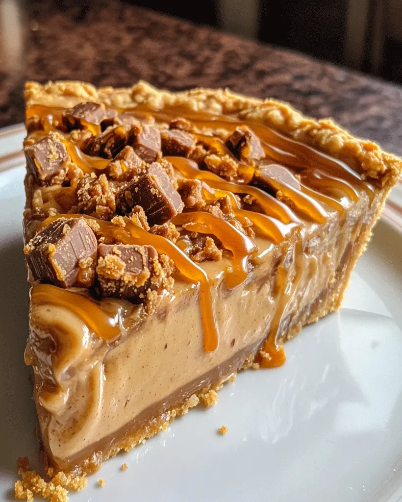 Butterfinger Karamell Crunch Torte ohne Backen
