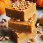 Butterscotch Kürbis Fudge einfaches Herbstdessert
