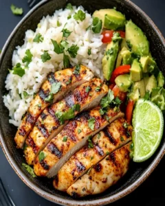 Cajun Hähnchen mit Limettenreis schnell gemacht