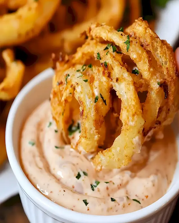 Cremige Blooming Onion Sauce selbstgemacht