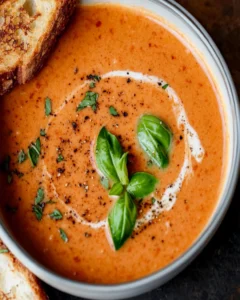 Cremige Tomatensuppe einfach und lecker zubereiten