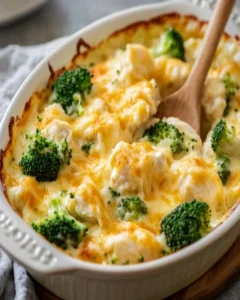 Cremiges Hähnchen Divan aus dem Ofen