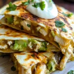 Hähnchen Avocado Quesadillas schnell und einfach