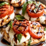 Hähnchen Caprese einfach köstlich und schnell zubereitet