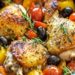 Hähnchen Provençal Französisches Wohlfühlessen