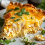 Herzhafter Käse-Hühnchen-Pie für gemütliche Tage