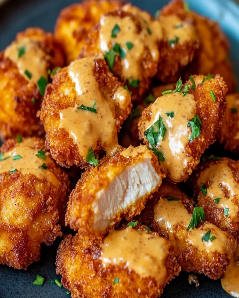 Knuspriges Bang Bang Hähnchen mit süß-scharfer Sauce