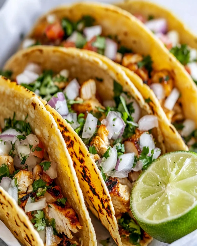 Saftige Hühnchen-Tacos schnell zubereitet