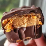 Butterfinger Lush Dessert mit Butterfingern und cremiger Schicht