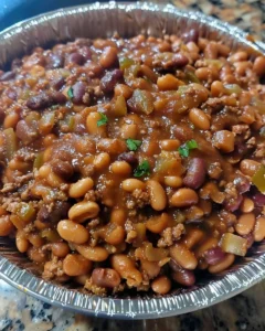 Cowboy Baked Beans Rezept mit Zutaten und Zubereitung
