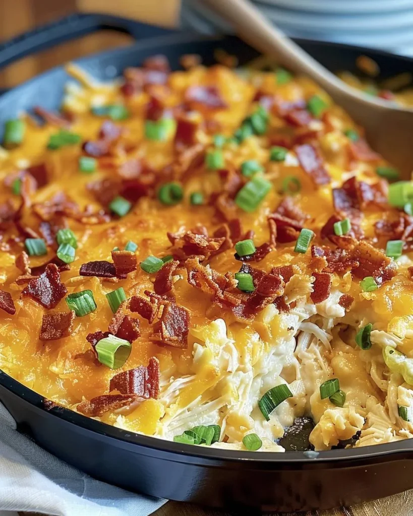 Crack Chicken Auflauf