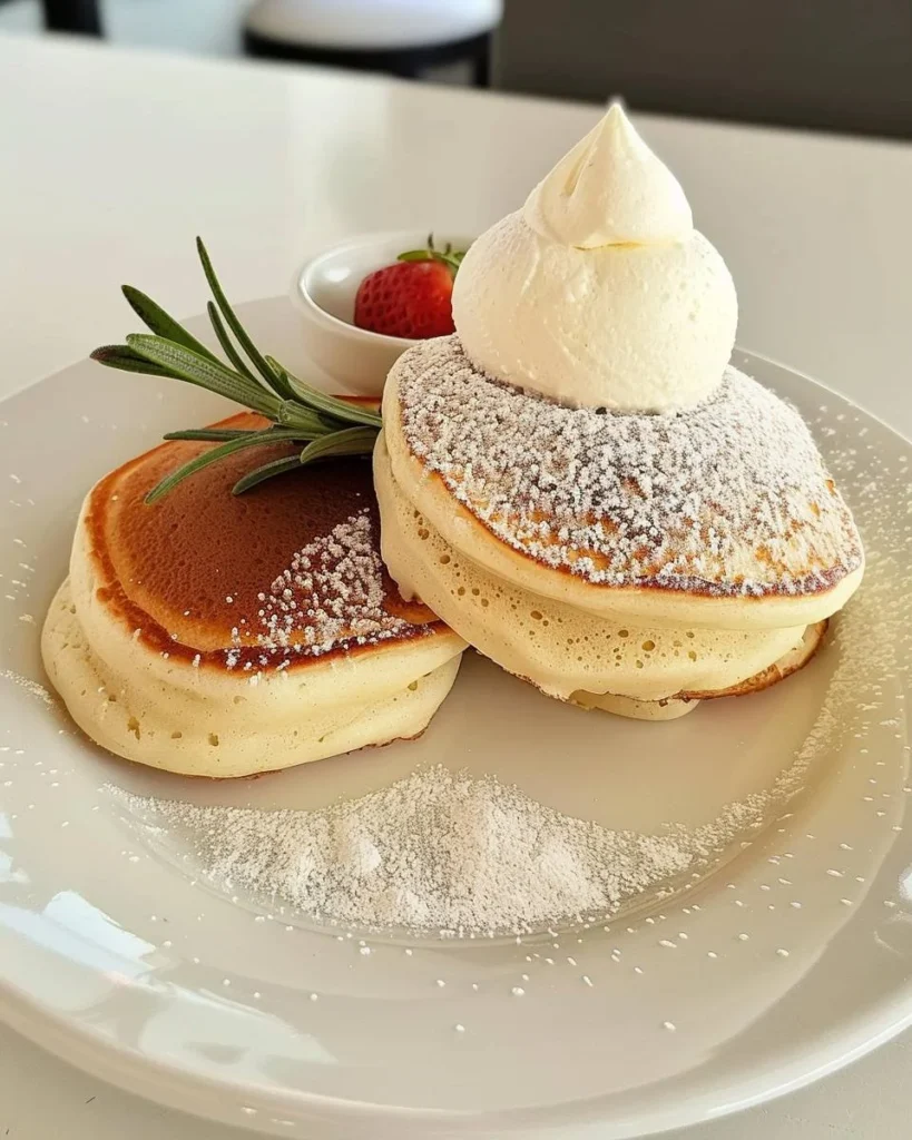 Extra fluffige Soufflé-Pfannkuchen
