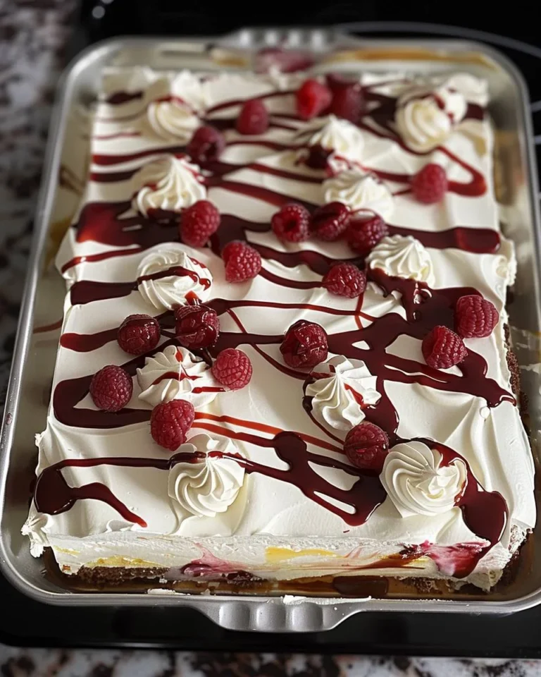 Himmel auf Erden Kuchen, ein dekadentes Dessert Rezept