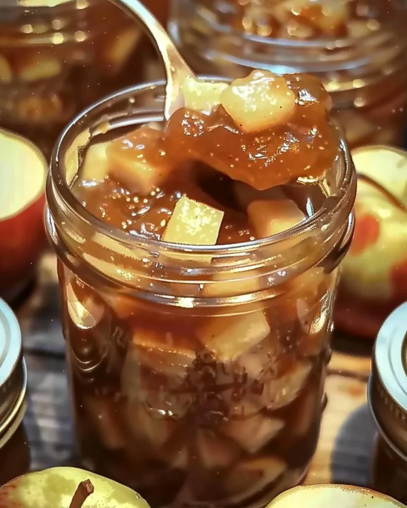 Karamell-Apfel-Marmelade-Delight