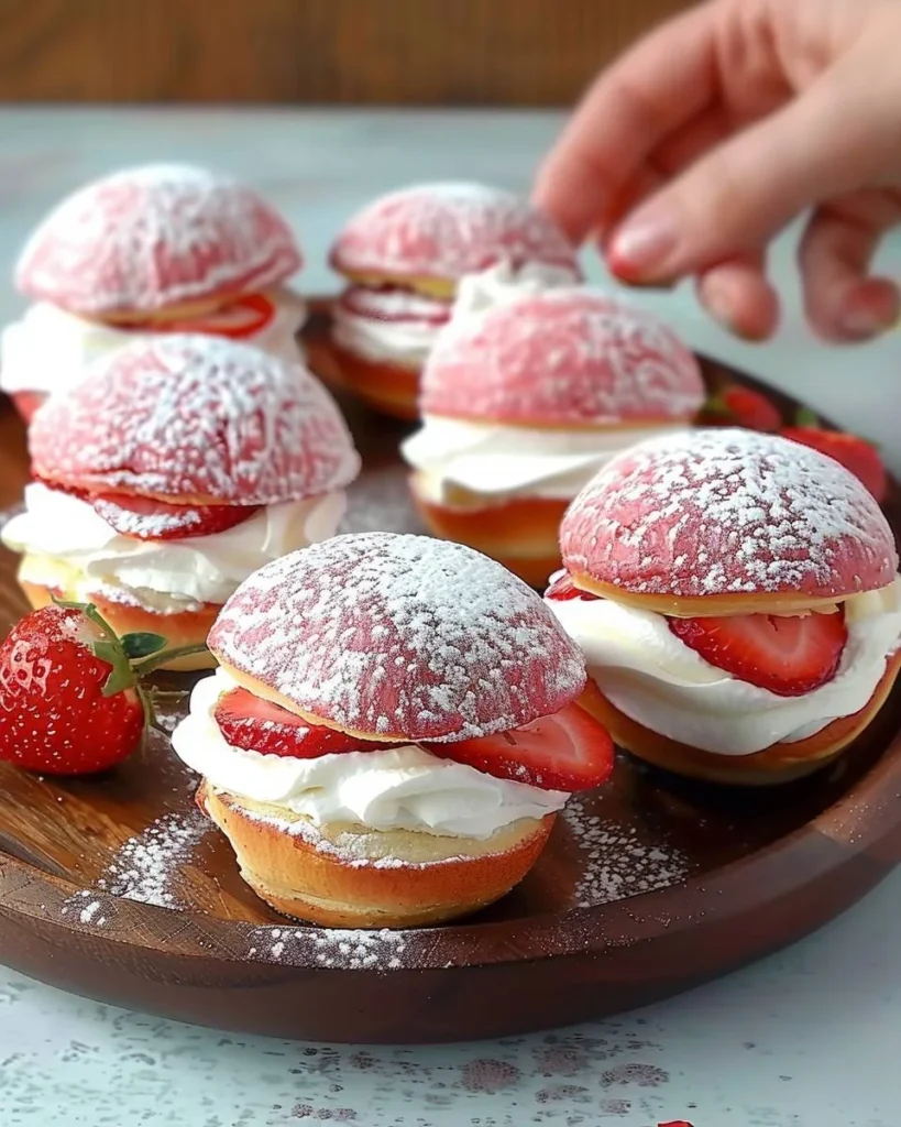 Leckere Erdbeerbomben