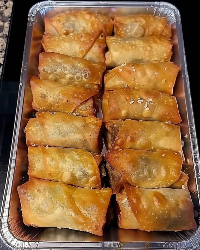 Philly Cheesesteak Frühlingsrollen mit saftigem Fleisch und frischem Gemüse