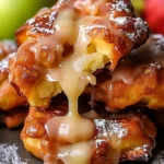 Ultimative Big Apple Krapfen mit frischer Apfelfüllung