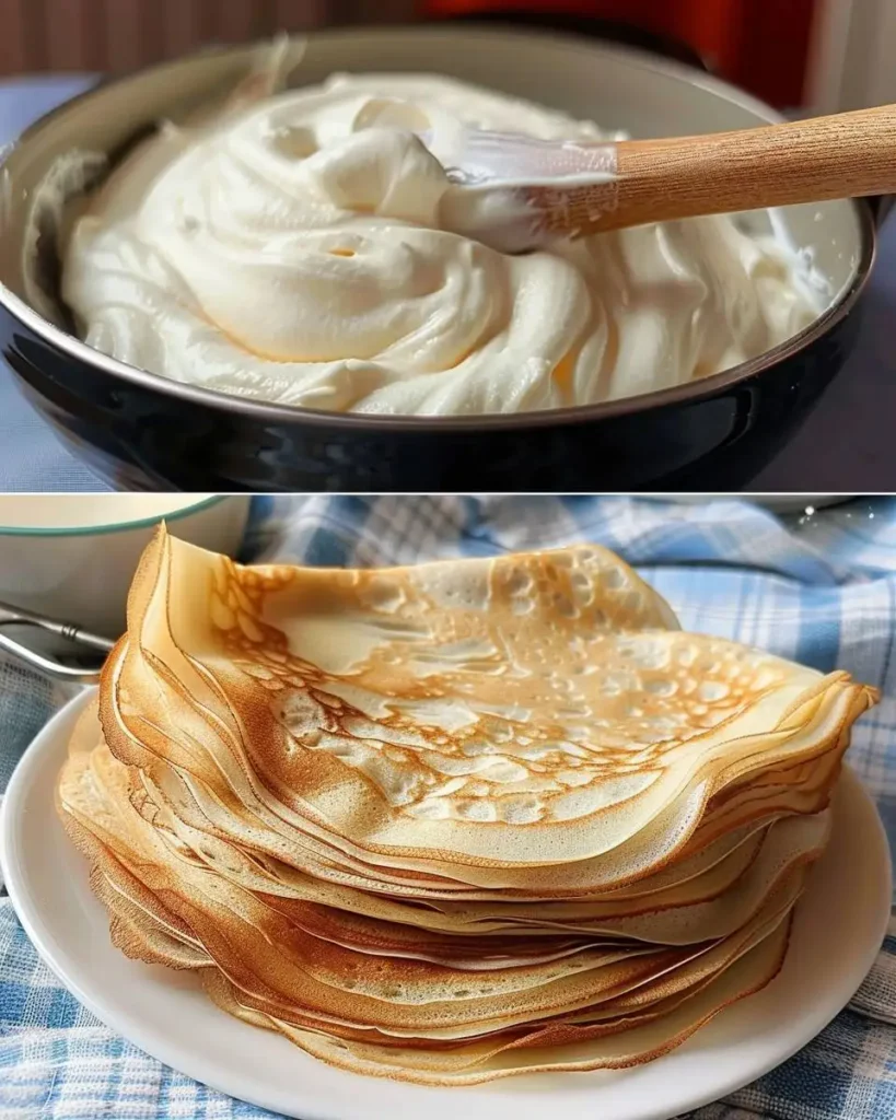 Pfannkuchen-Crêpes