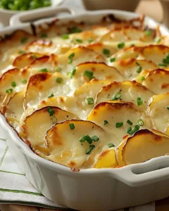 Cremige Kartoffelgratin mit Käse