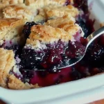 Einfacher Brombeer Crumble ein süßer Genuss