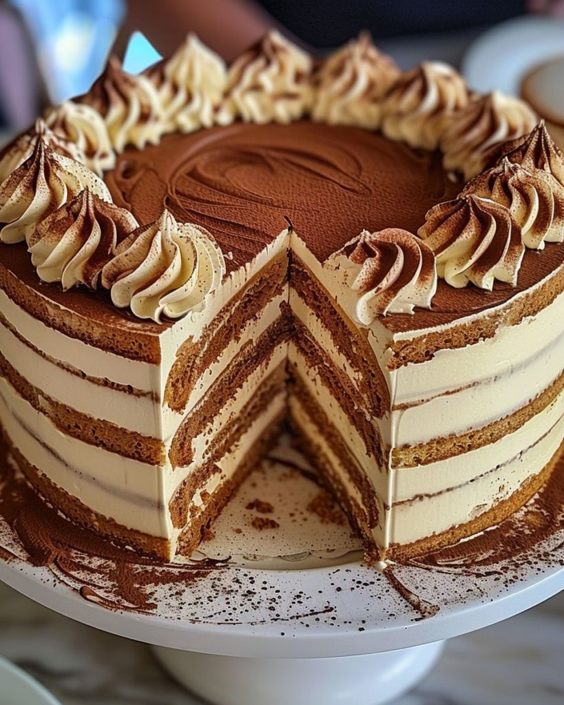 Verführerische Tiramisu-Torte für himmlischen Genuss