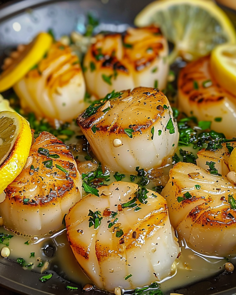 Hühnchenbites mit Zitrone und Knoblauch