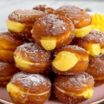Mini Creme-donuts – Luftig-zarte Kaffeepause