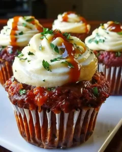 Herzliche Meatloaf Cupcakes für die ganze Familie