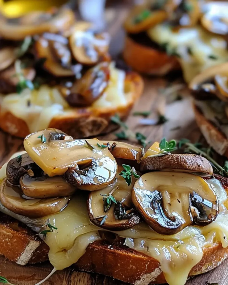 Das Geheimnis für perfekte Pilz Bruschetta