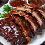 Oma's zarte Barbecue Rippchen aus dem Slow Cooker