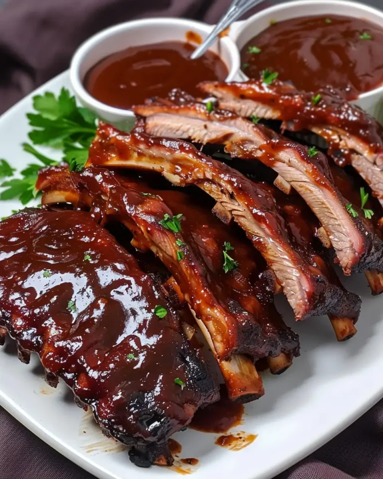 Oma's zarte Barbecue Rippchen aus dem Slow Cooker