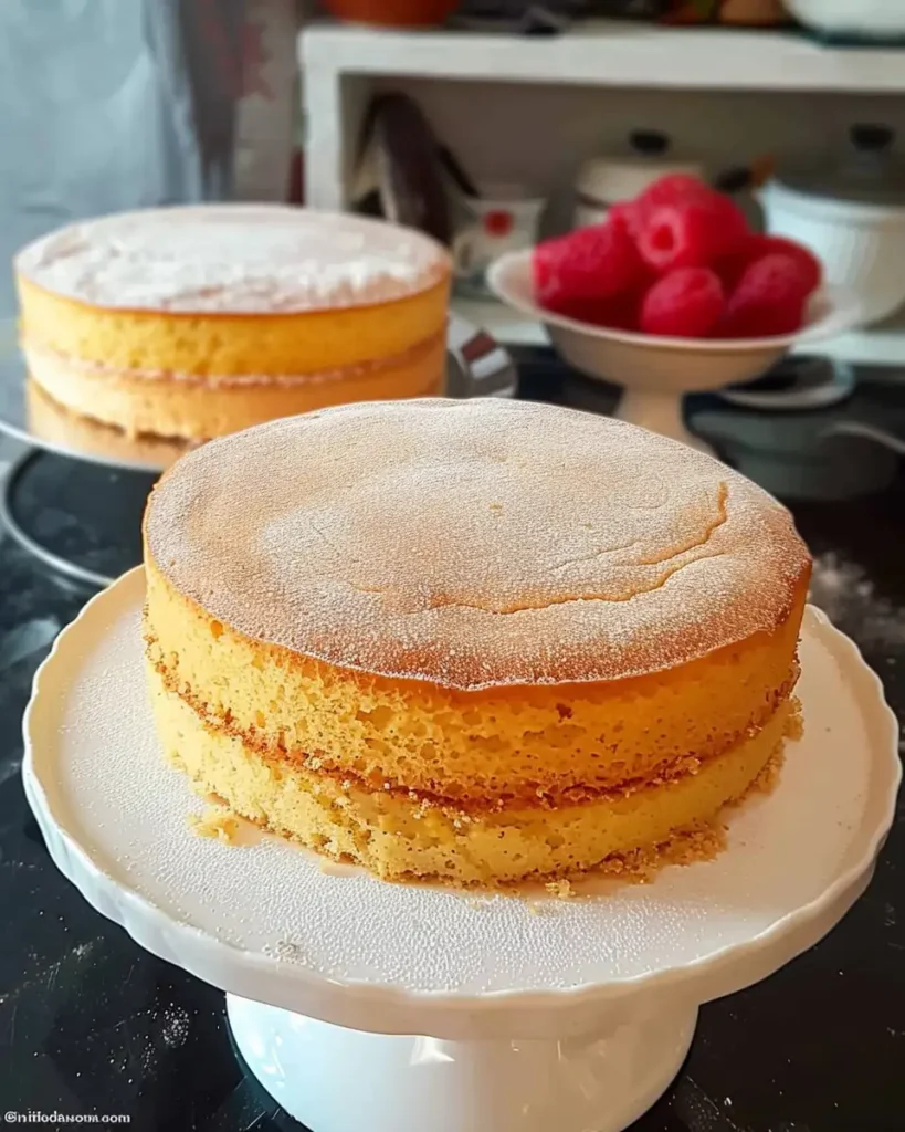 Perfekter Schwammkuchen