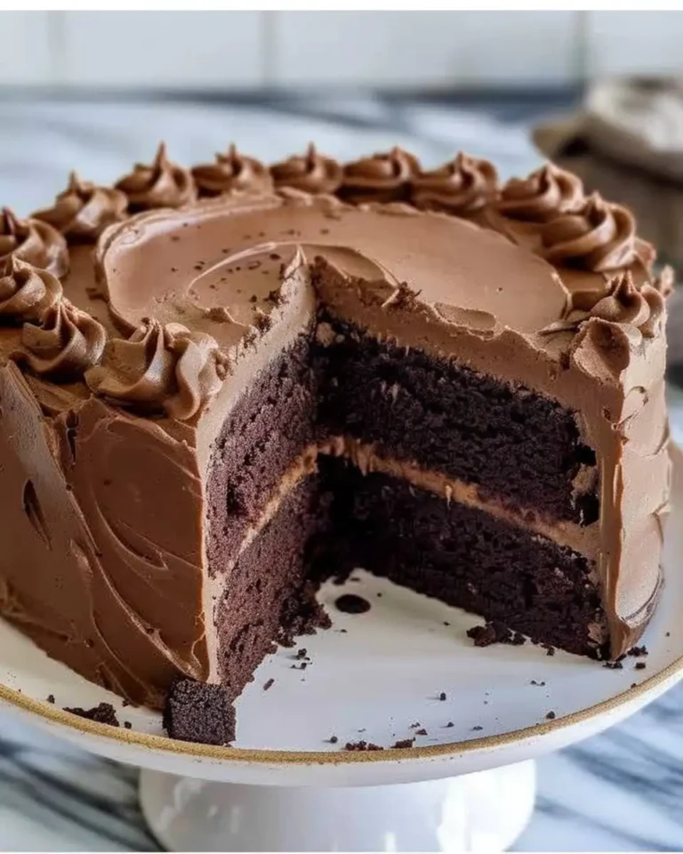 Saftiger Schokoladenkuchen mit Buttercreme