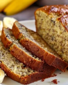 Saftiges Bananenbrot mit Nüssen oder Schokolade