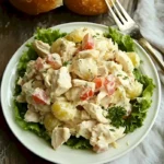 Hähnchen-Salat - Saftig Frisch und Super-Schnell