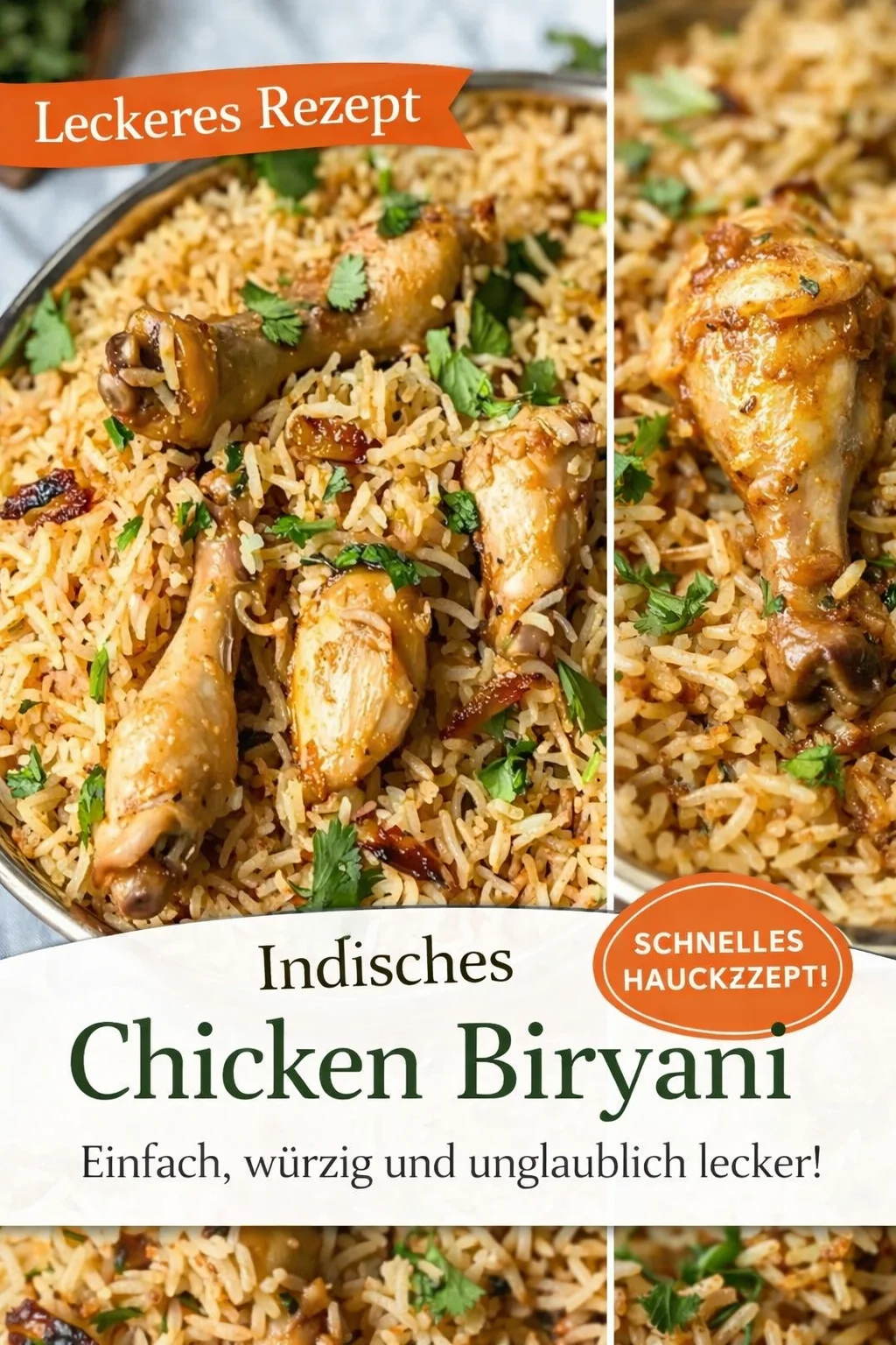 Aromatisches Hähnchen Pulao – Einfach und Lecker für Dein Abendessen - Entdecke das köstliche Hähnchen Pulao Rezept, das mit zartem Hähnchen und aromatischen Gewürzen begeistert. Perfekt für ein geschmackvolles Abendessen, das schnell zubereitet ist. Lass dich von den Aromen verführen und überrasche deine Lieben! Probiere es jetzt aus! #HähnchenPulao #EinfachKochen #LeckereRezepte