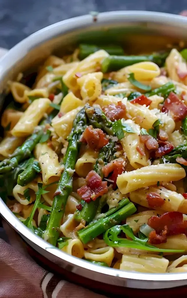 Bacon Spargel Cajun Pasta
