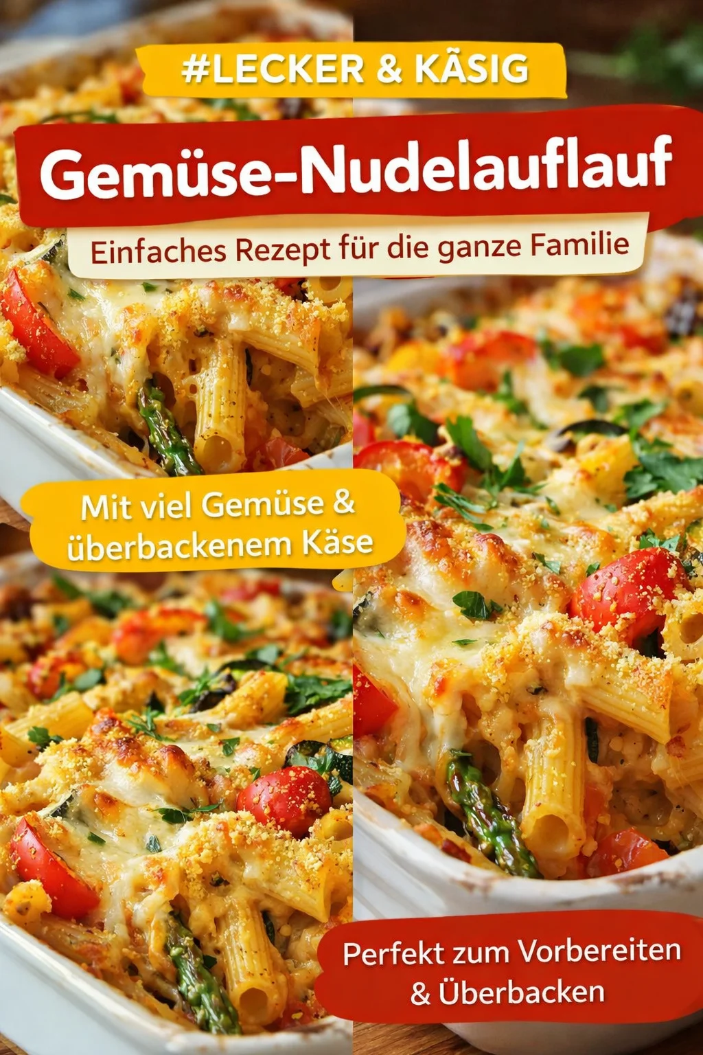 Baked Mostaccioli mit frischem Frühlingsgemüse – Ein Auflauf der begeistert - Entdecke unser Rezept für Baked Mostaccioli mit Frühlingsgemüse! Dieser köstliche Auflauf ist perfekt für ein entspanntes Abendessen und verführt mit dem Aroma von gebackener Pasta und leckerem Gemüse. Lass dich inspirieren und bring frischen Genuss auf deinen Tisch. Probiere es noch heute und genieße jede Gabel! #Mostaccioli #Auflauf #Frühlingsrezepte