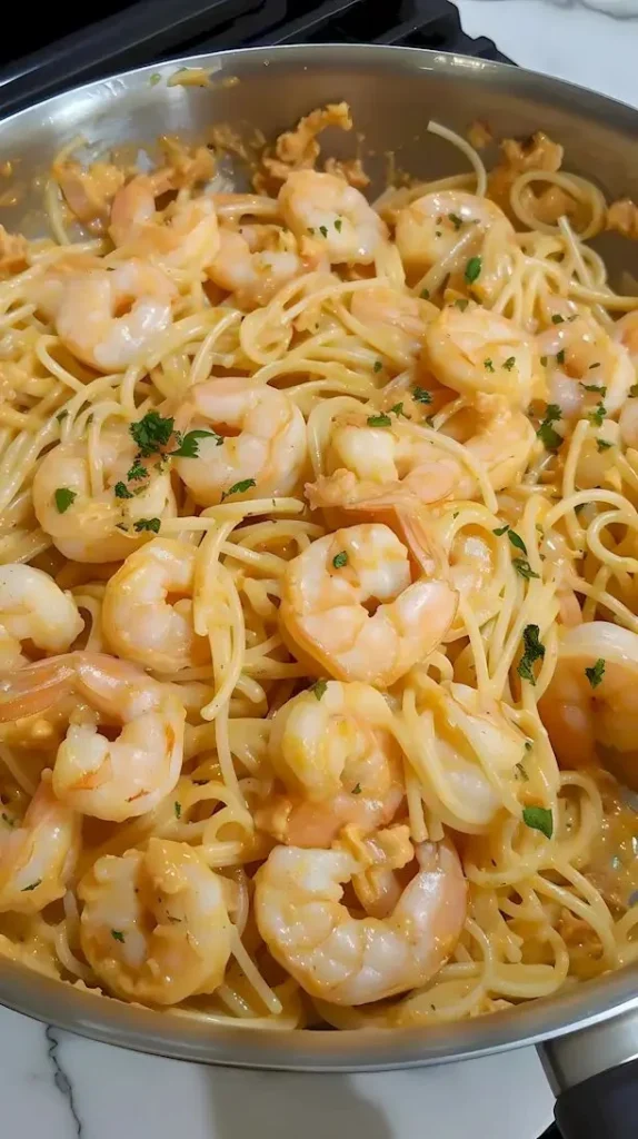 Bang Bang Garnelen Pasta