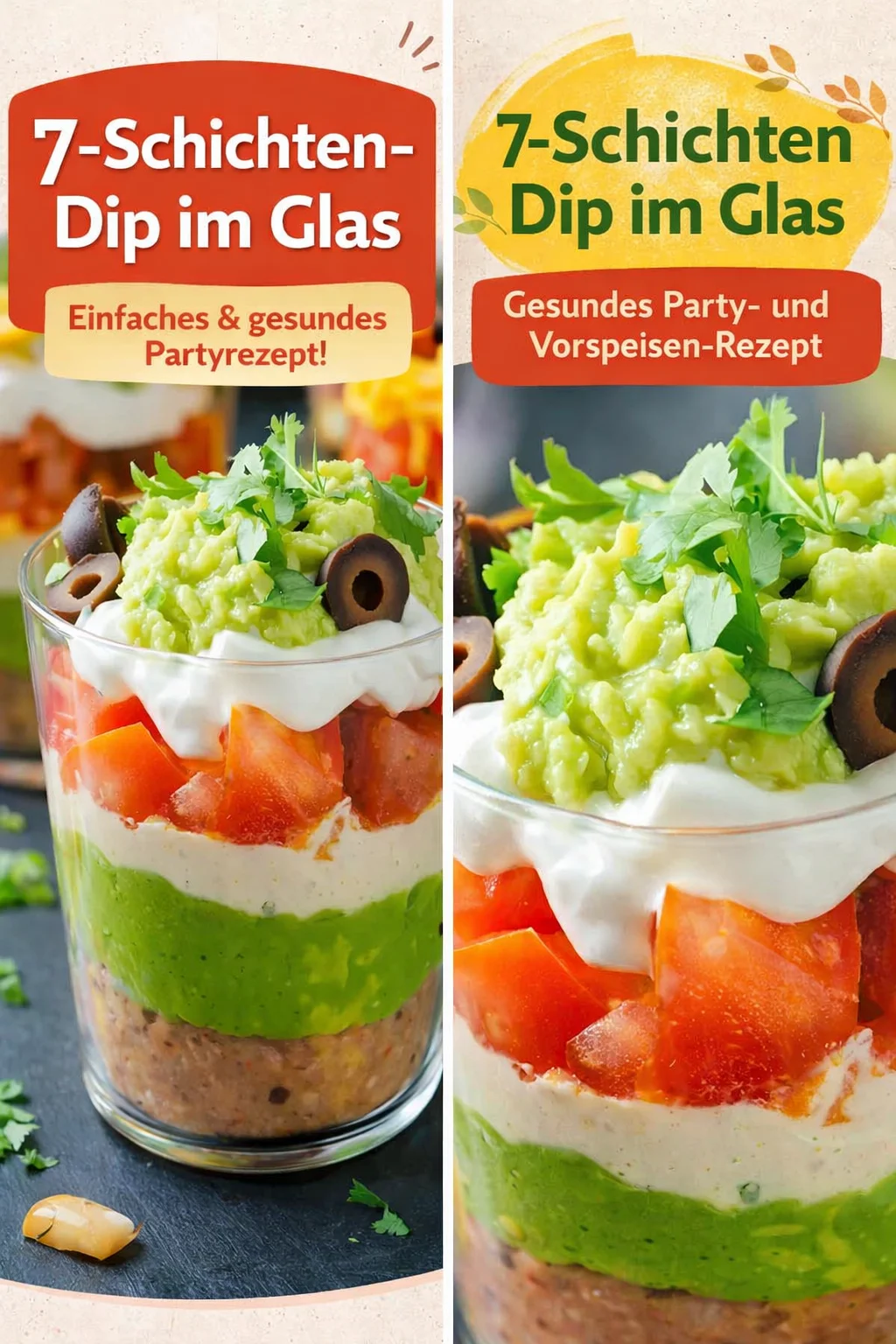 Überzeuge deine Gäste mit diesem köstlichen Mexikanischen Schicht-Dip - Bist du bereit für ein Party-Highlight? Dieser Mexikanische Schicht-Dip ist der perfekte Snack für dein nächstes Treffen. Er besteht aus cremigen Schichten aus Bohnen, Guacamole, frischen Gemüsetoppings und köstlichem Cheddar. Einfach zuzubereiten und ein echter Hingucker! Probiere es jetzt aus und beeindrucke deine Freunde! #MexikanischerDip #PartySnack #EinfachKochen