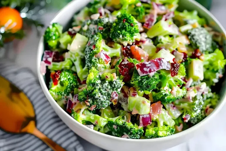 Leckeres Brokkoli-Salat Rezept mit frischen Zutaten