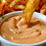 Leckere Boom Boom Sauce in einer Schüssel, ideal für Dips und Saucen.