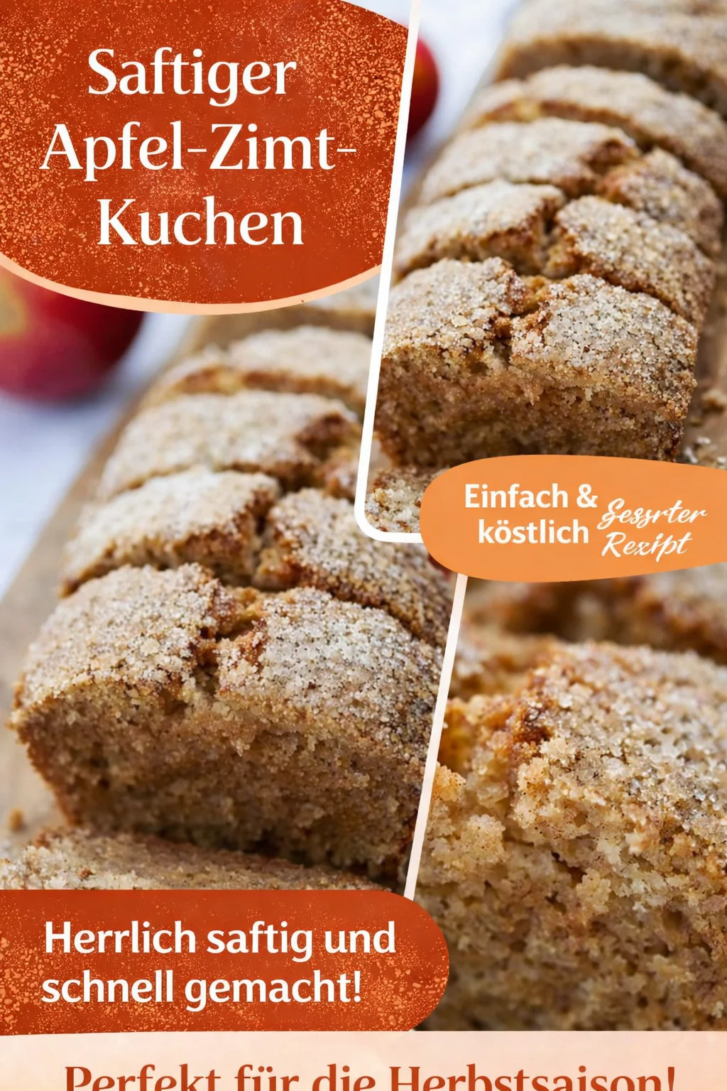 Herbstlicher Genuss: Apfel Cider Brot für Gemütliche Nachmittage - Entdecke das perfekte Rezept für Apfel Cider Brot, das den Herbst in dein Zuhause bringt. Der unwiderstehliche Duft frisch gebackener Leckereien wird deine Familie verzaubern! Folge dieser einfachen Anleitung und genieße einen gemütlichen Nachmittag mit deinem Lieblingsgetränk. Probiere es heute aus und teile deine Ergebnisse! #ApfelCiderBrot #Herbstrezepte #Backen