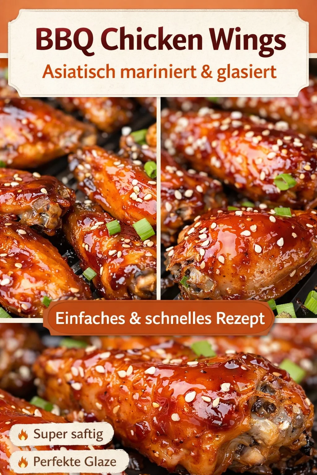 Lerne das Rezept für unwiderstehliche Air Fryer Asian Sticky Hähnchenflügel! - Verwandle dein Abendessen mit diesem einfachen Rezept für Air Fryer Asian Sticky Hähnchenflügel. Knusprig außen, saftig innen und perfekt mit einer süßlichen Soße – ein Geschmackserlebnis, das du nicht verpassen solltest! Probiere es aus und beeindrucken deine Familie oder Freunde. Klicke jetzt, um zum Rezept zu gelangen! #AirFryerRezepte #Hähnchenflügel #AsiatischeKüche