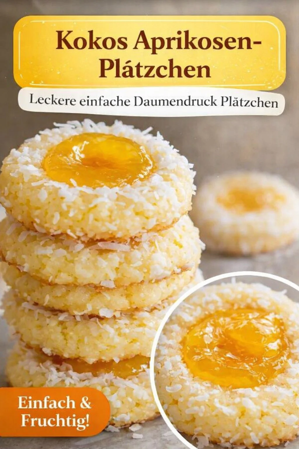 Tropisch süße Kokos Ananas Plätzchen für deine Kaffeetafel - Hast du Lust auf ein Rezept, das dir den Geschmack des Urlaubs nach Hause bringt? Diese Kokos Ananas Plätzchen sind genau das Richtige für dich! Perfekt für jedes Kaffeekränzchen oder einfach zum Genießen. Probiere es aus und bringe einen Hauch von Tropen auf deine Backplatte! Lass dich inspirieren und teile deine Ergebnisse mit uns! #Kekse #Backen #KokosAnanas