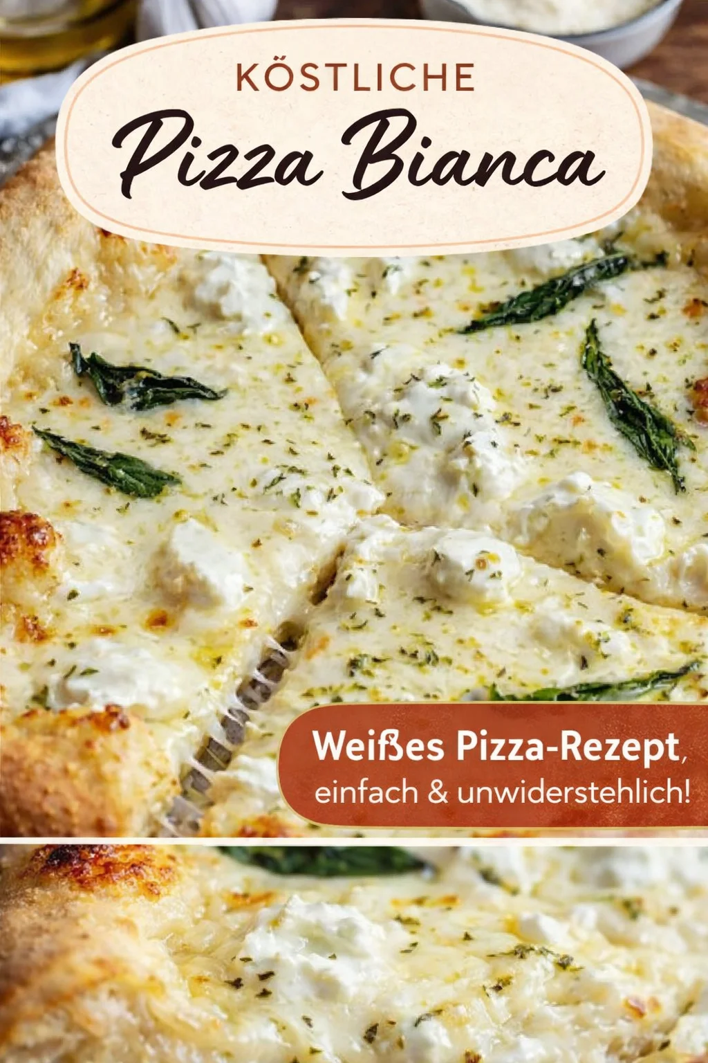 Unwiderstehliche Pizza Bianca: Dein neues Lieblingsrezept für zu Hause - Entdecke die cremige Köstlichkeit der Pizza Bianca, die einfach unwiderstehlich ist! Mit frischem Pizzateig, reichhaltigem Mozzarella und aromatischem Ricotta-Käse wird dieses Rezept deine Familie begeistern. Lass es dir nicht entgehen, jetzt nachbacken! #PizzaBianca #Rezept #Kochinspiration