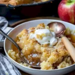 Leckere Apfelkrapferl mit Zimt und Zucker auf einem Teller serviert.