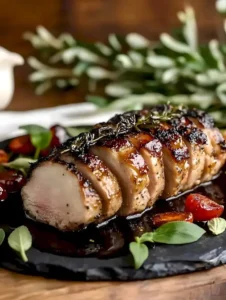 Balsamisches Rostpferd Lende für einen leckeren Sonntagsbraten