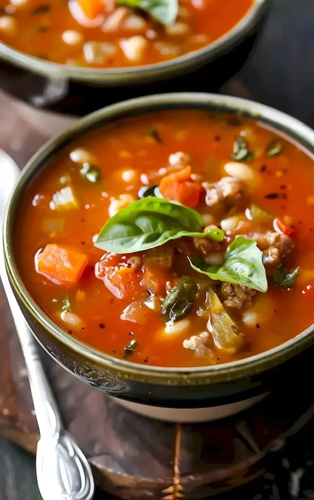 Beschäftigte Tag Suppe